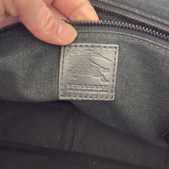 Vintage Burberry Laptop Bag